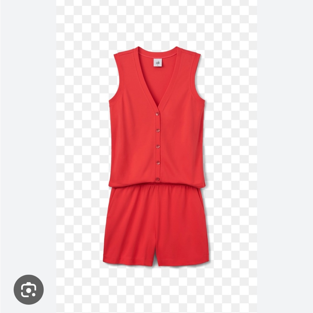 CAbi Hibiscus Romper